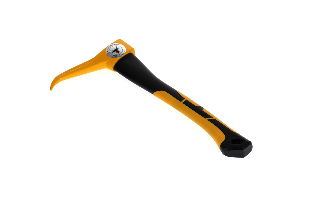 Hand hookeroon with plastic handle