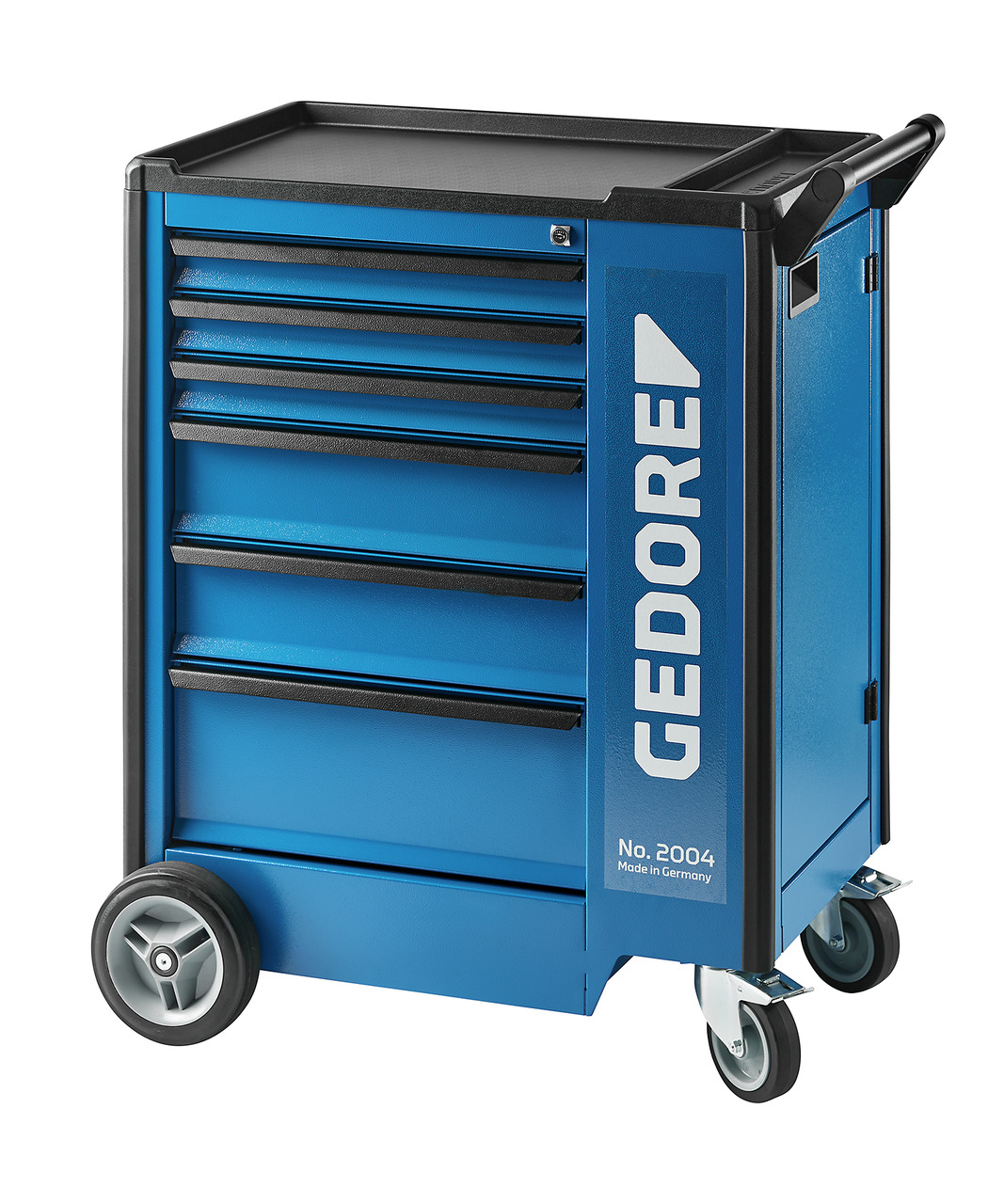 Tool trolley with 6 drawers