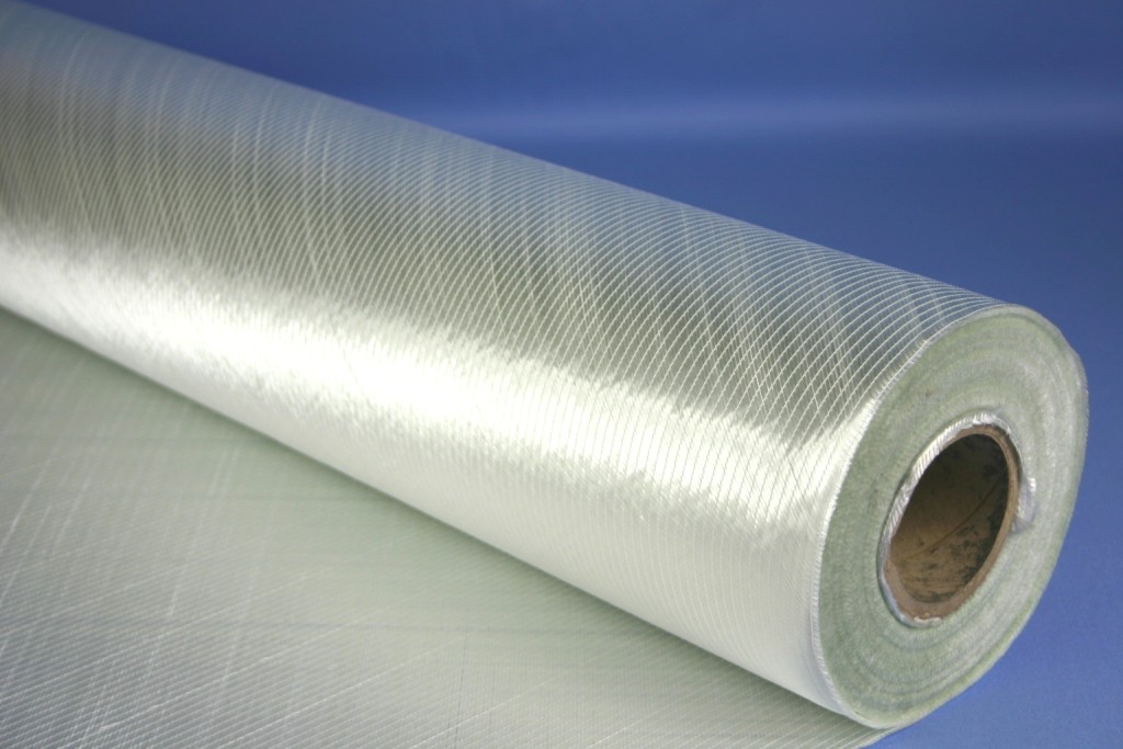 Biaxial Glasgelege / Glasfaser, +/-45°, 600g/m², 40m  x 1,27 m