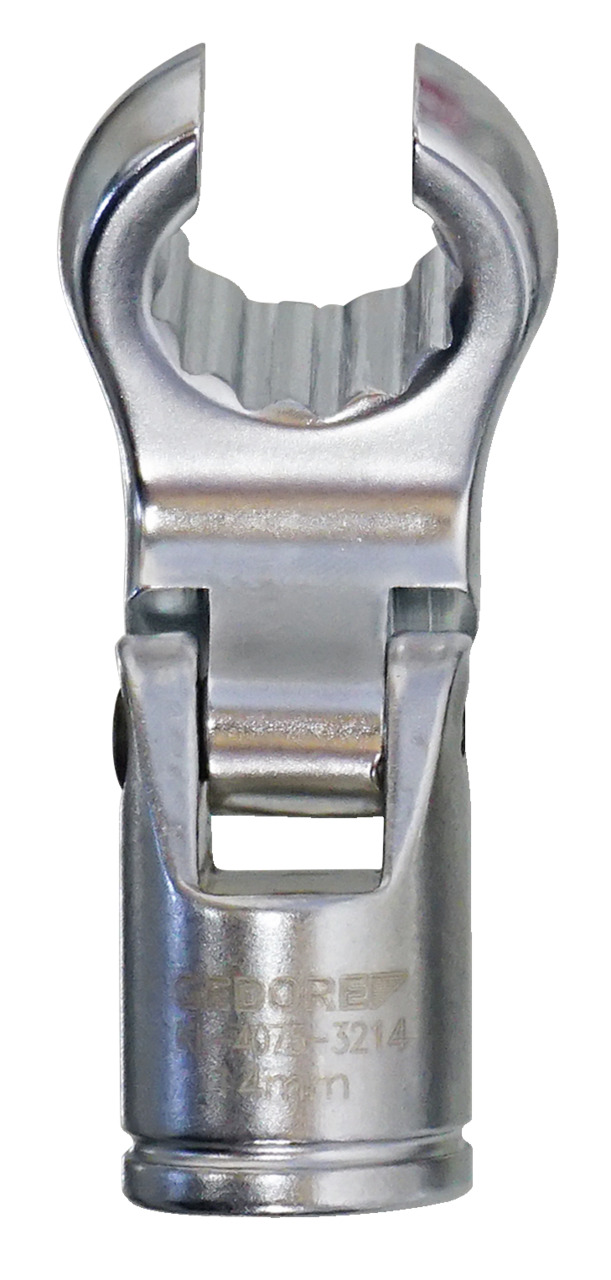 Flex. Ring Wrench ins., waf 14mm, (D-6 flat), 3/8"
