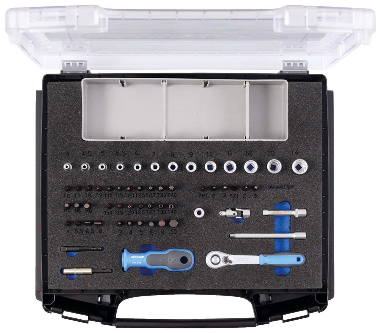 Socket set 1/4" in i-BOXX 72 Socket set 1/4" in i-BOXX 72