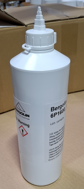 Bergolin 1-Component Topcoat 6P1600, RAL 3020, 1 kg