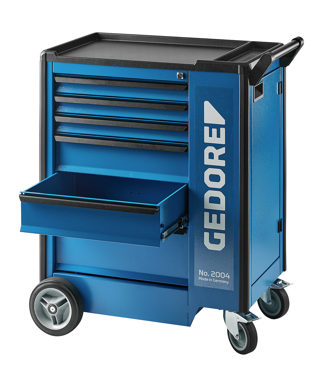 Tool trolley with 6 drawers