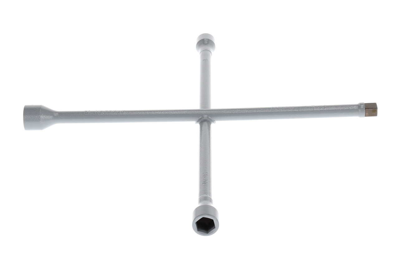 4-way wheel wrench 17x19 (3/4")x21x1/2" 4-way wheel wrench 17x19 (3/4")x21x1/2"