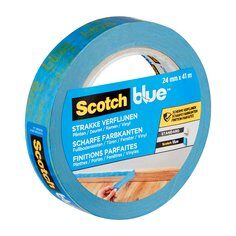 ScotchBlue Sharp Lines Advanced Masking Tape 2093 DABE, 24mm x 41m ScotchBlue Sharp Lines Advanced Masking Tape 2093 DABE, 24mm x 41m
