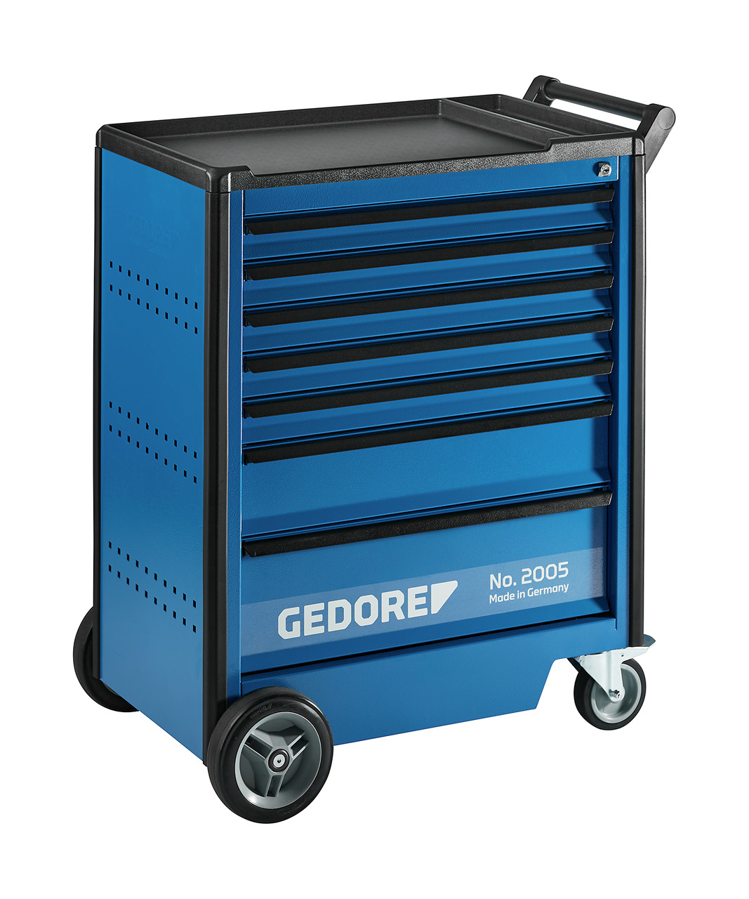 Tool trolley with 7 drawers