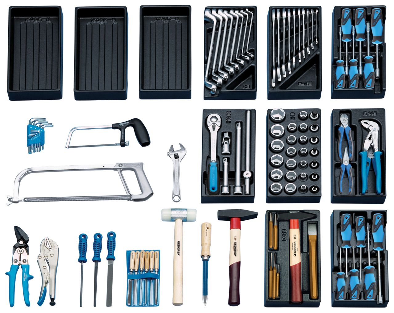 Universal tool assortment