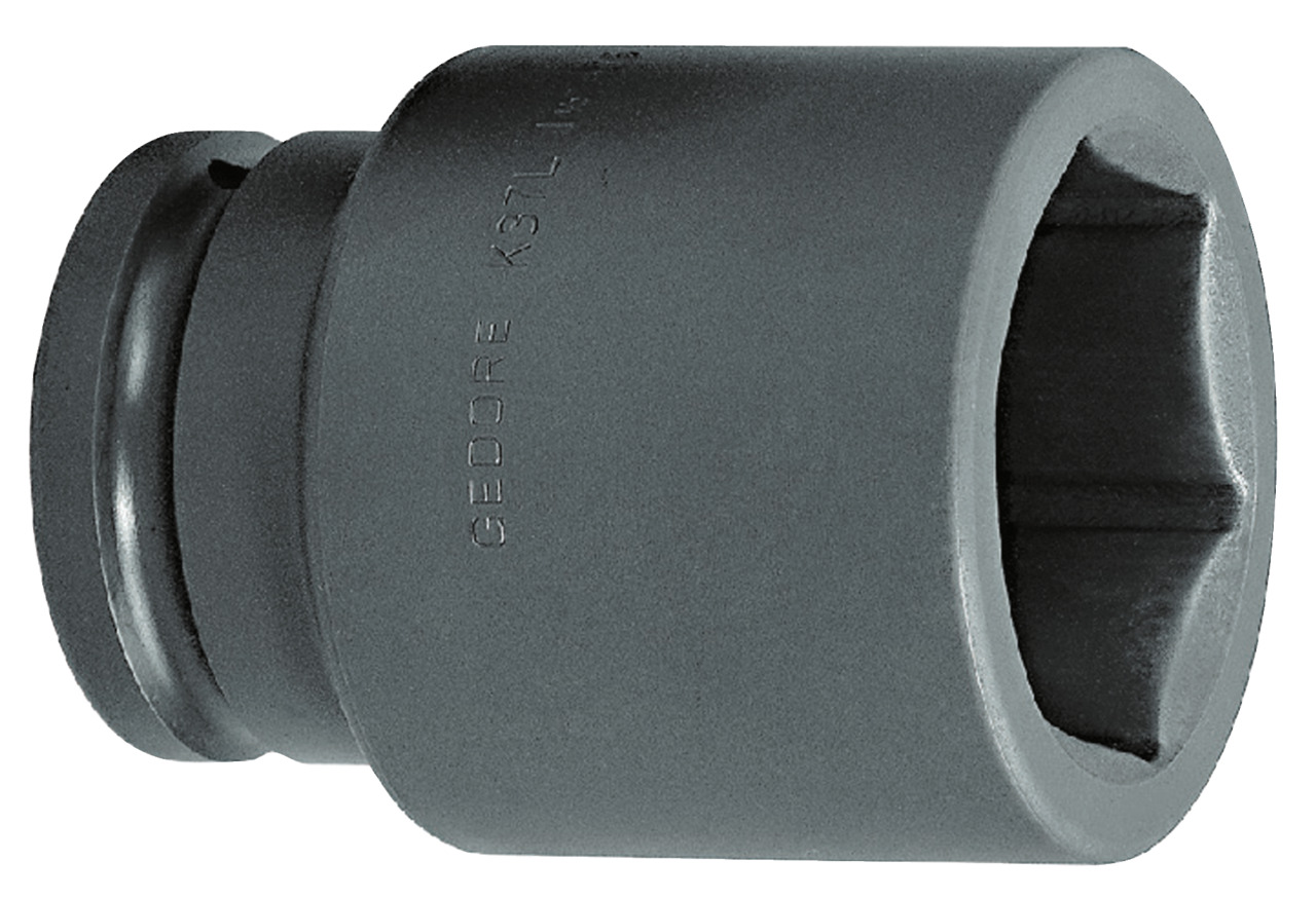 Impact socket 1.1/2" long hexagon 55 mm
