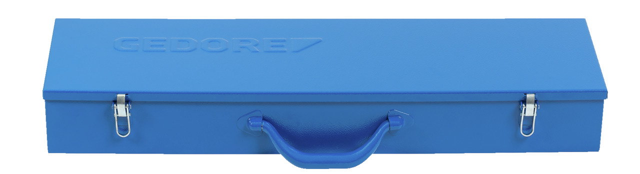 Sheet metal case empty with insert E-F-EKL