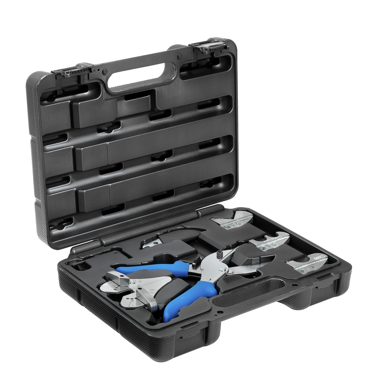 Shear set for plastic pipes