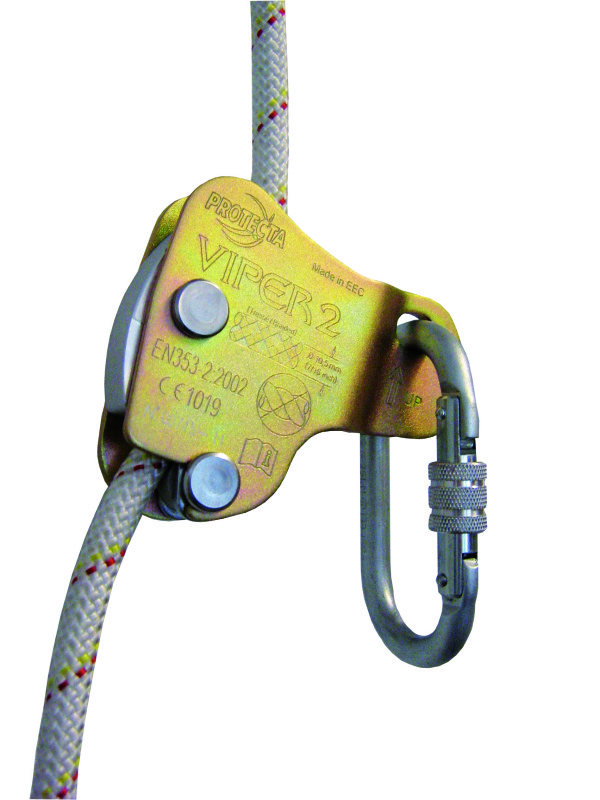 3M PROTECTA Viper mitlaufendes Auffanggerät, Schraub-Karabiner, AC400