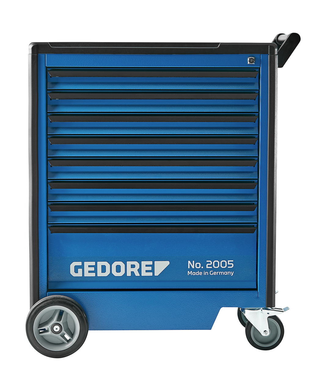 Tool trolley with 8 drawers