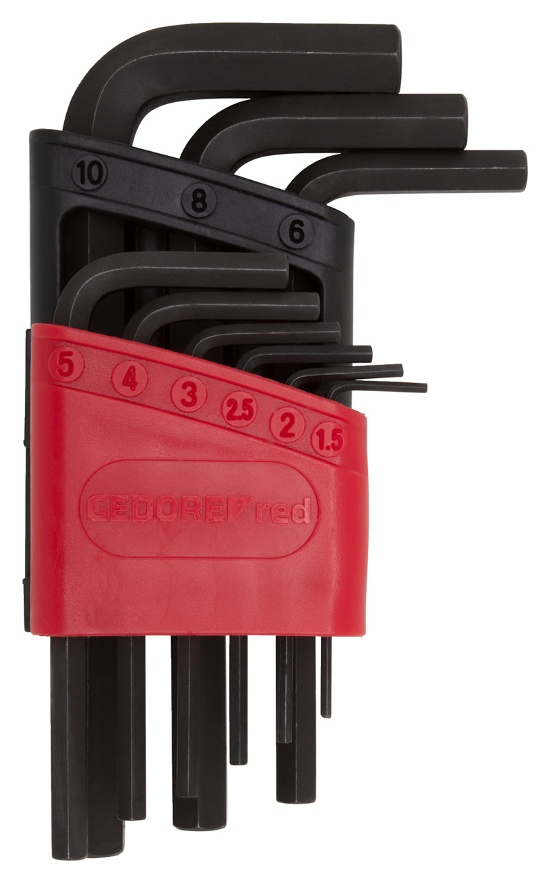Offset screwdr. hex. set 1.5-10mm 9pcs