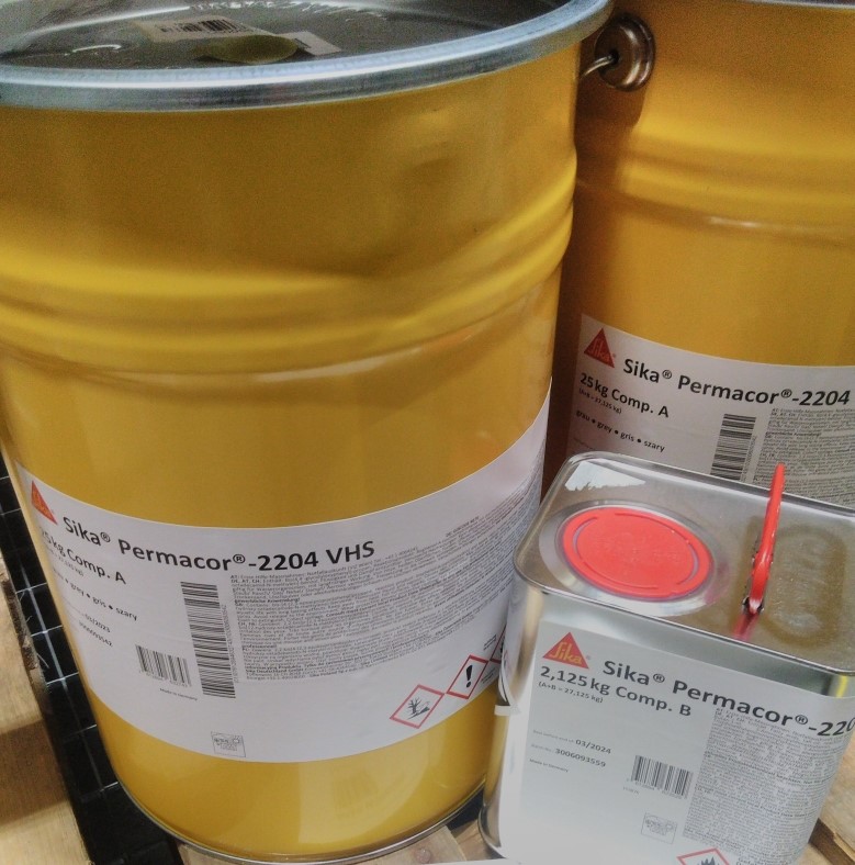 Zinc Clad 2204 VHS (AB) grey 156612 (formerly SikaPermacor-2204VHS) grey 27,125 KG