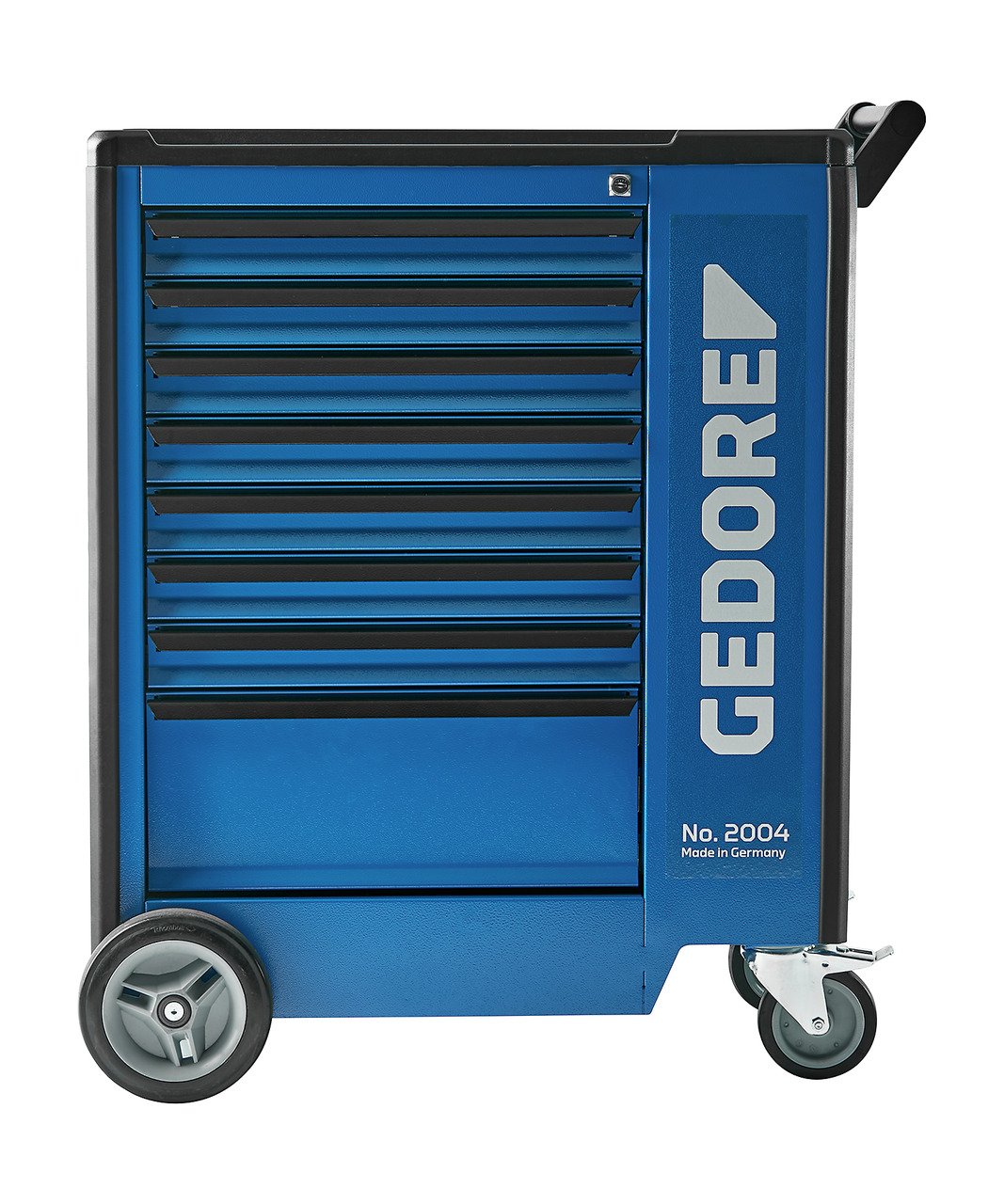 Tool trolley with 8 drawers