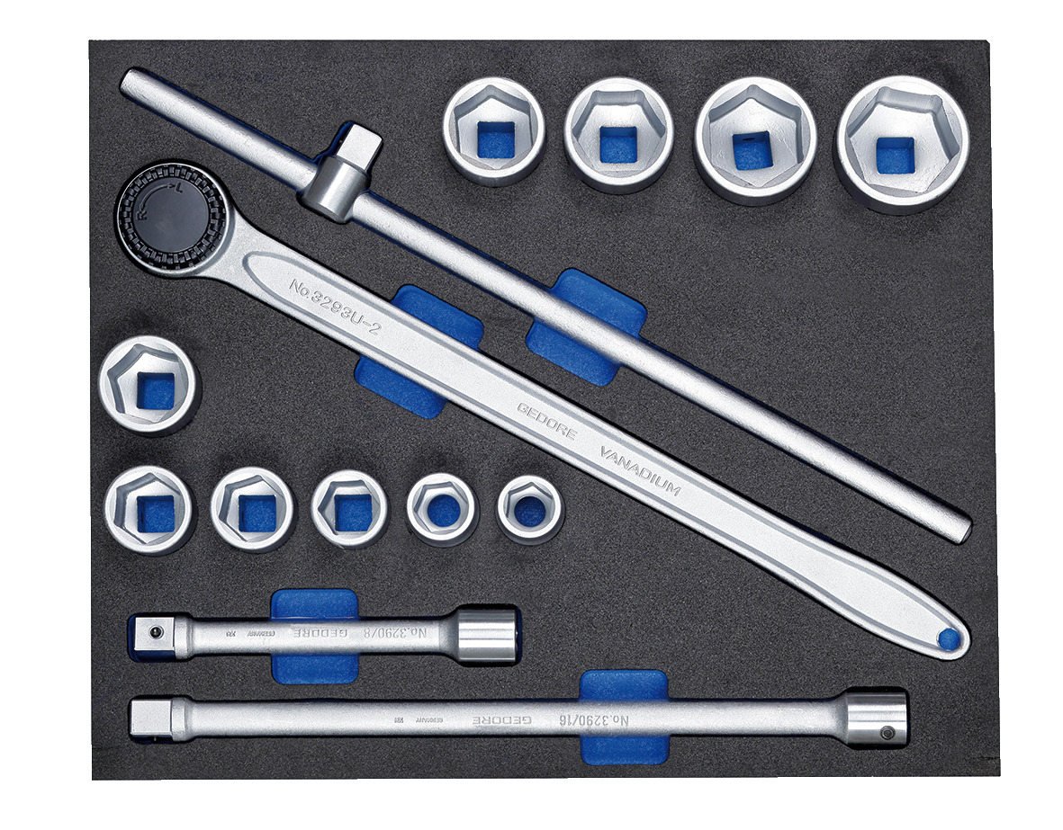 Socket set 3/4" in CT module 14 pcs