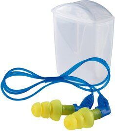 3M E-A-R Ultrafit X Earplugs, 35 dB, Corded, 220 Pairs/Box, UF-01-014