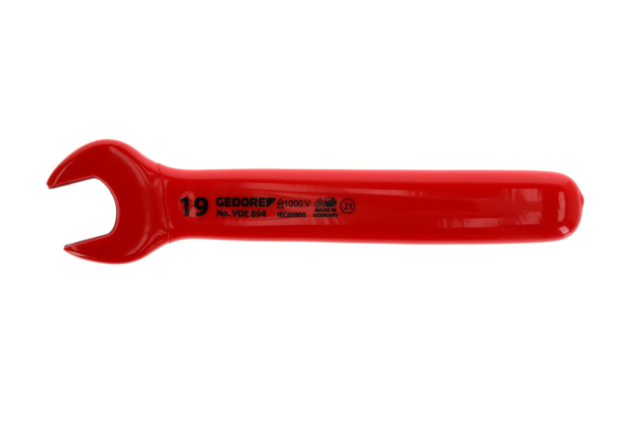 VDE Single ended open spanner
