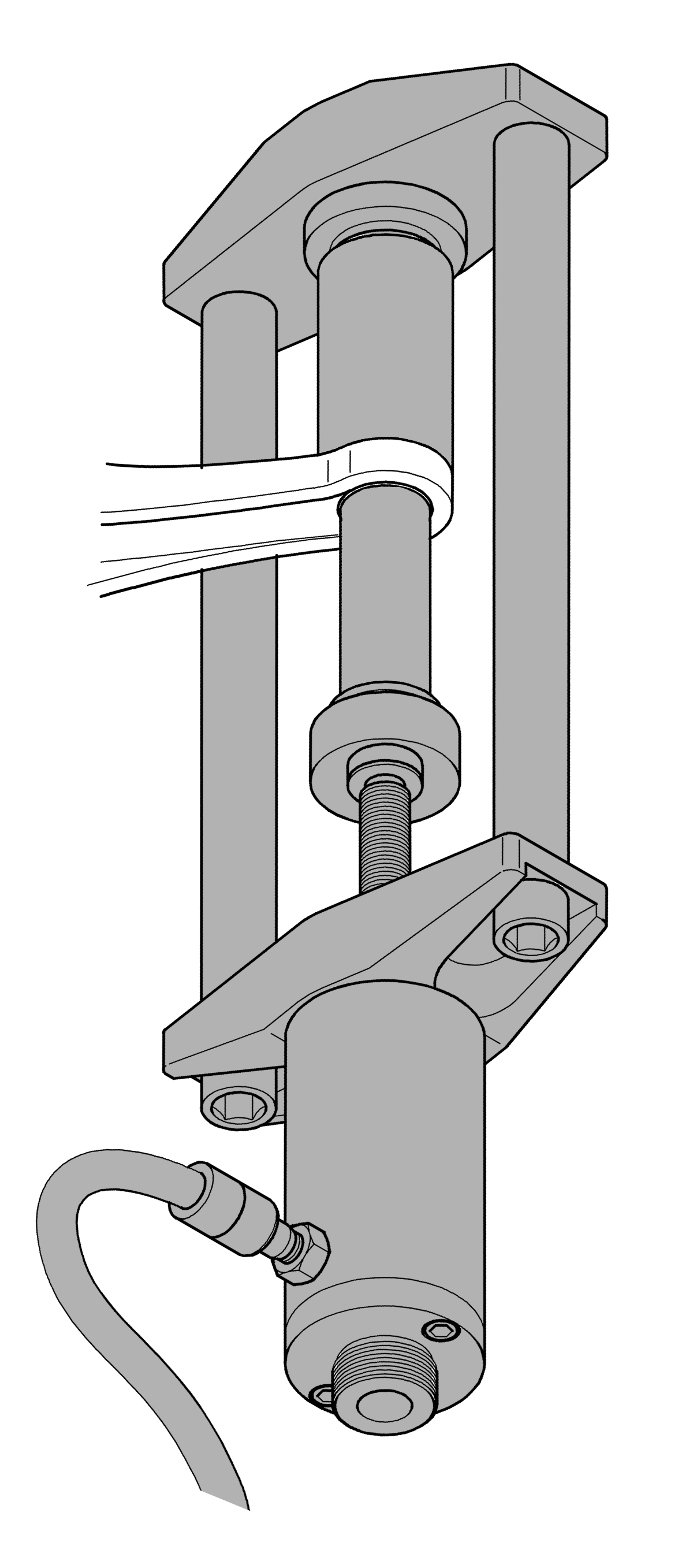 Press Frame (lightweight, short design) Press Frame (lightweight, short design)