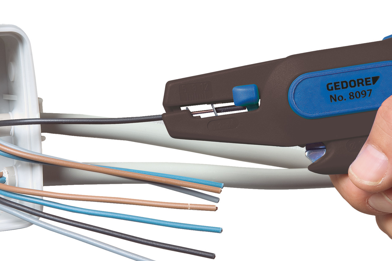 Stripping pliers 0,2-6 mm2, 200 mm