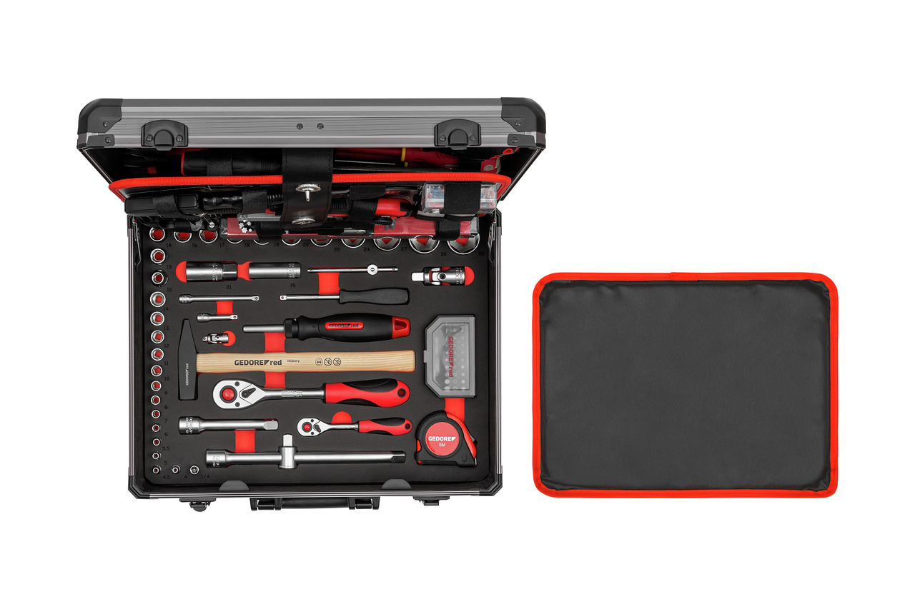 Tool set ALLROUND in ALU-tool case 138pcs