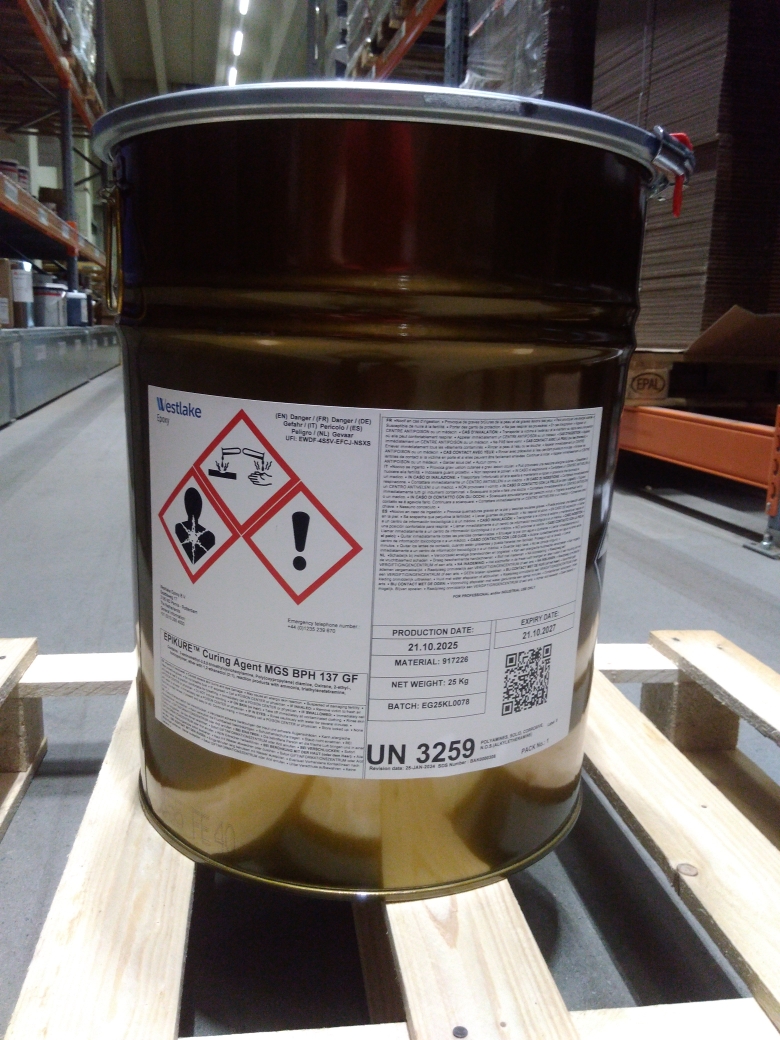 EPIKURE Curing Agent MGS BPH 137GF Hobbock 25KG