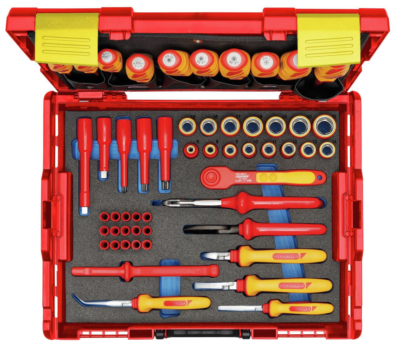 VDE Tool assortment HYBRID in L-BOXX 136