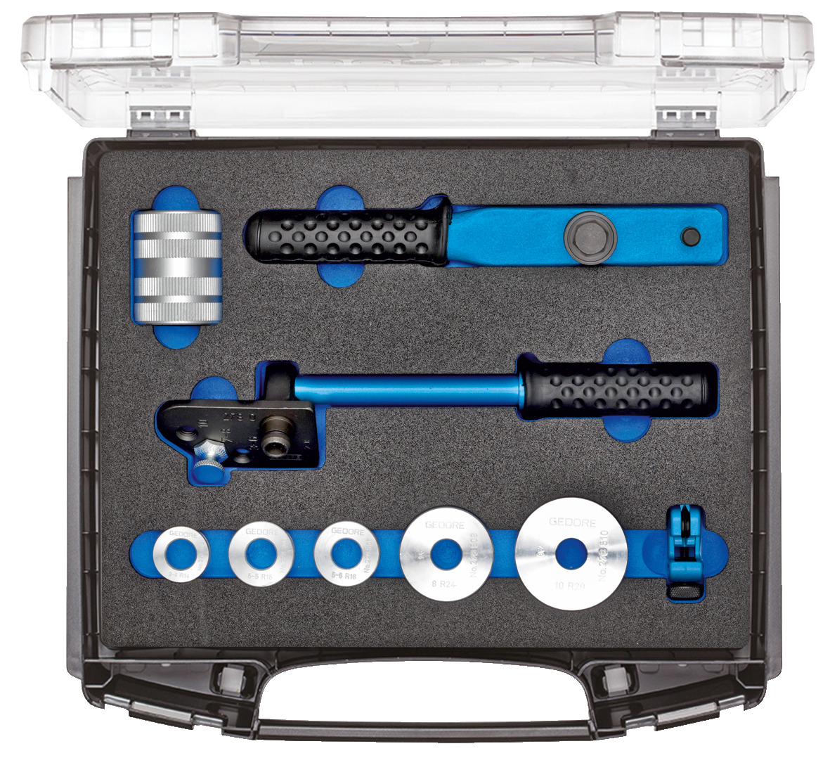 Manual bending tool set 3-10mm in i-BOXX 72