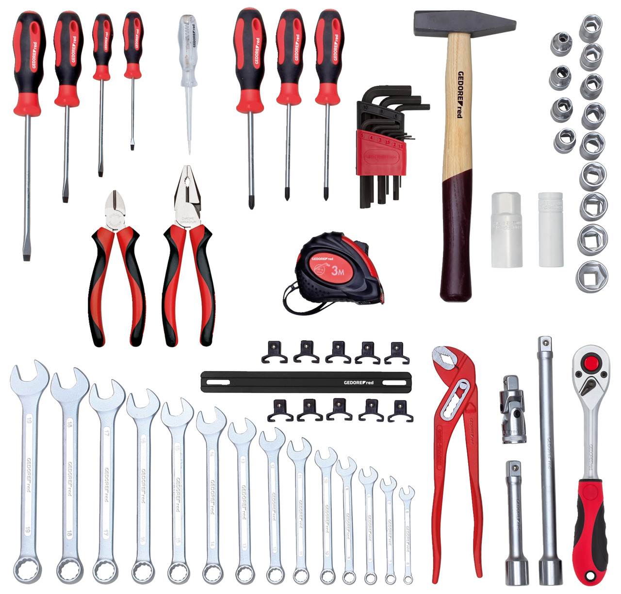 Tool set SCHRAUBER loose 57pcs