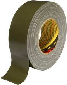 3M Extra Heavy Duty Duct Tape 389, Olive, 50 mm x 50 m