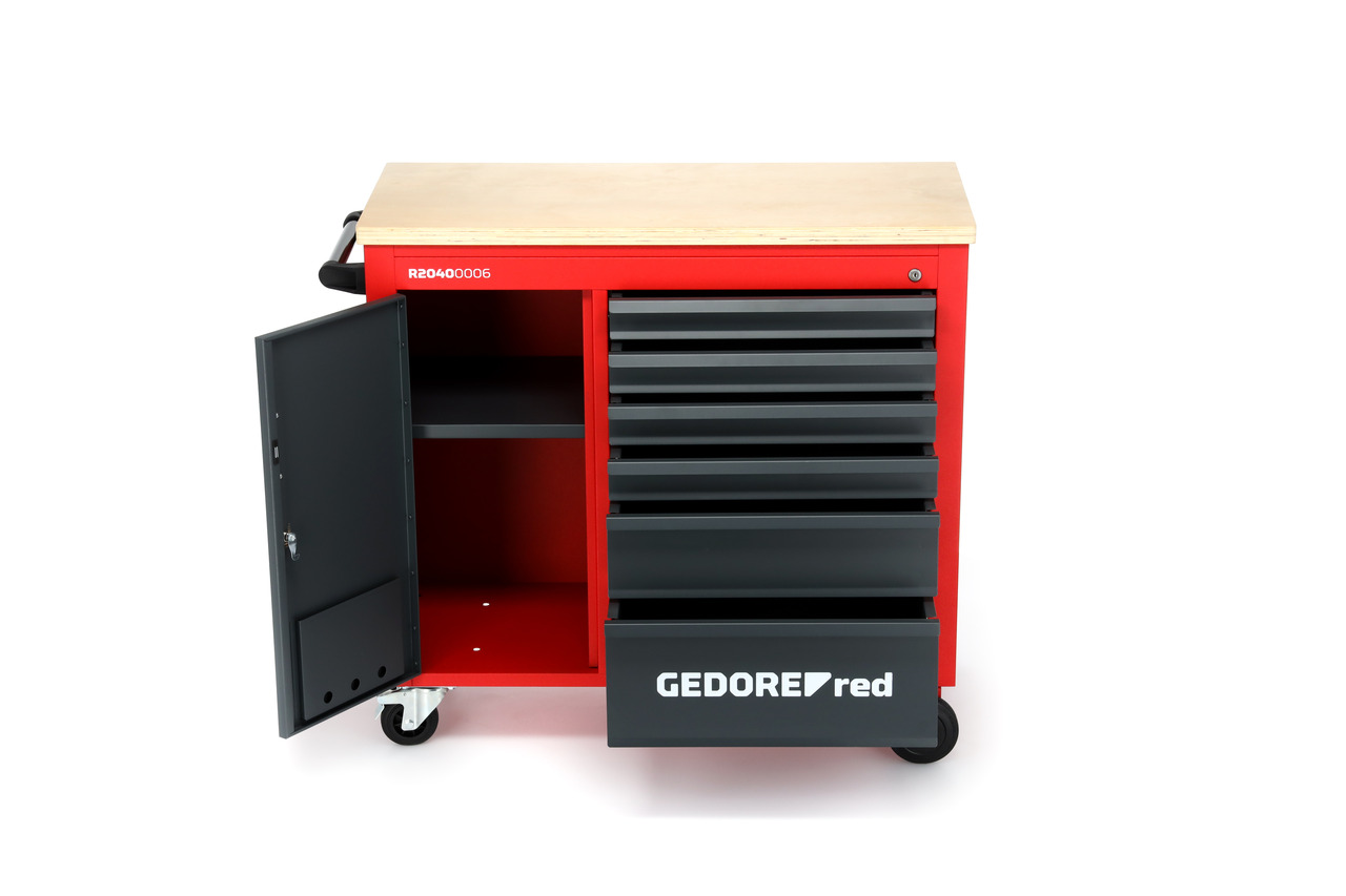 Tool trolley MECHANIC+ 6draw 988x431x935 Tool trolley MECHANIC+ 6draw 988x431x935
