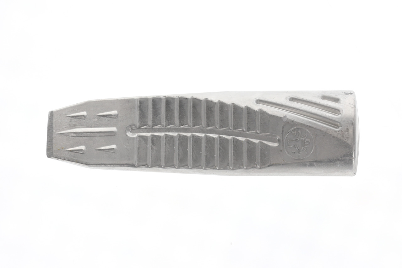 Twisted aluminium splitting wedge oval Twisted aluminium splitting wedge oval