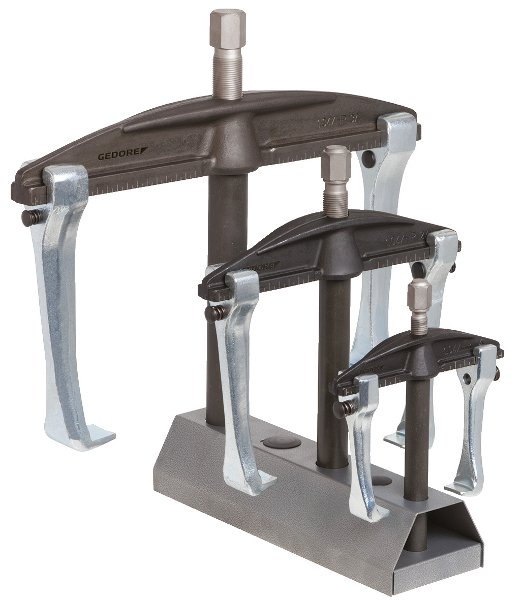 Puller set with display stand
