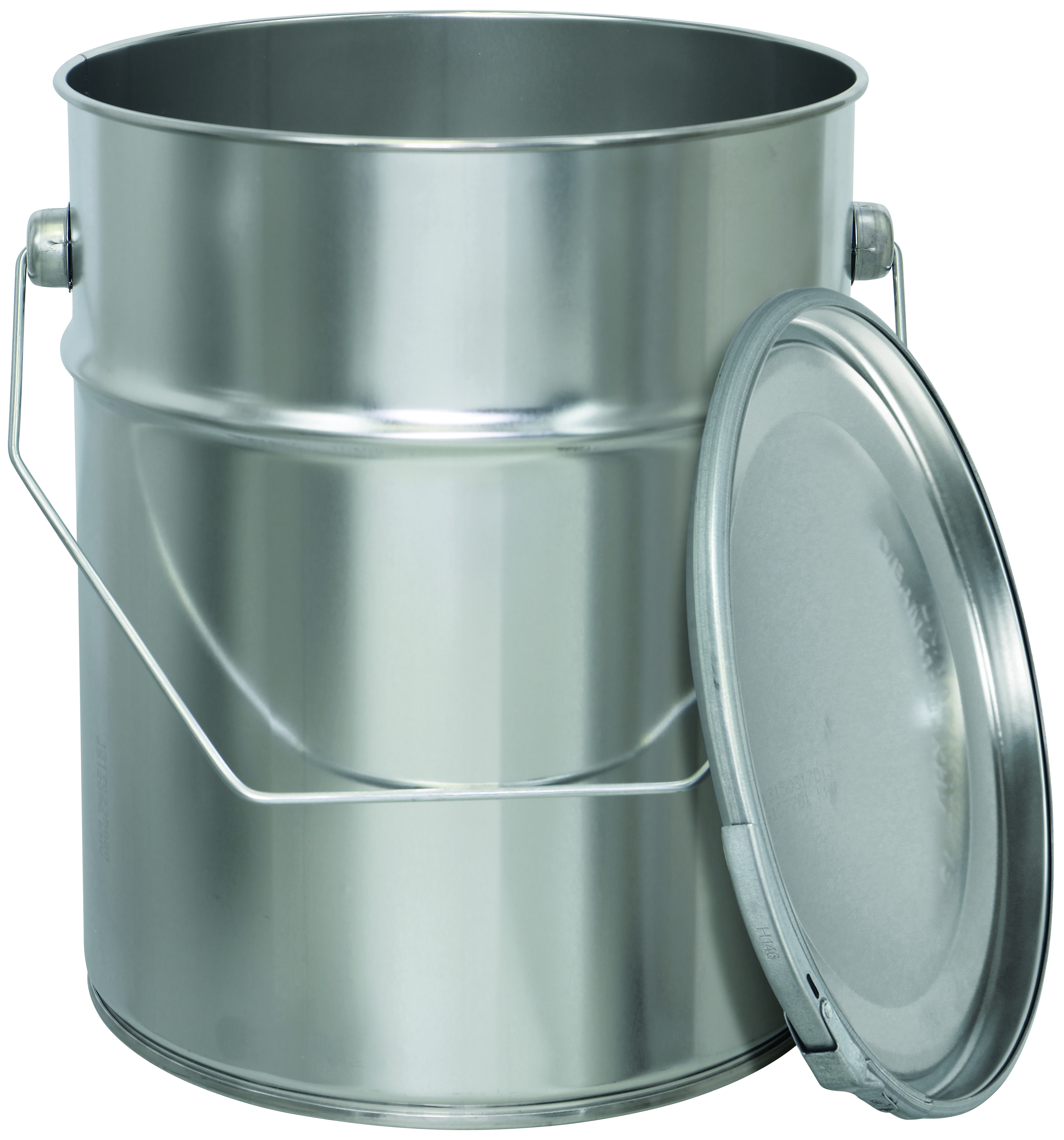 Metal bucket 185/175x227 mm bucket bb UN 5.0 l