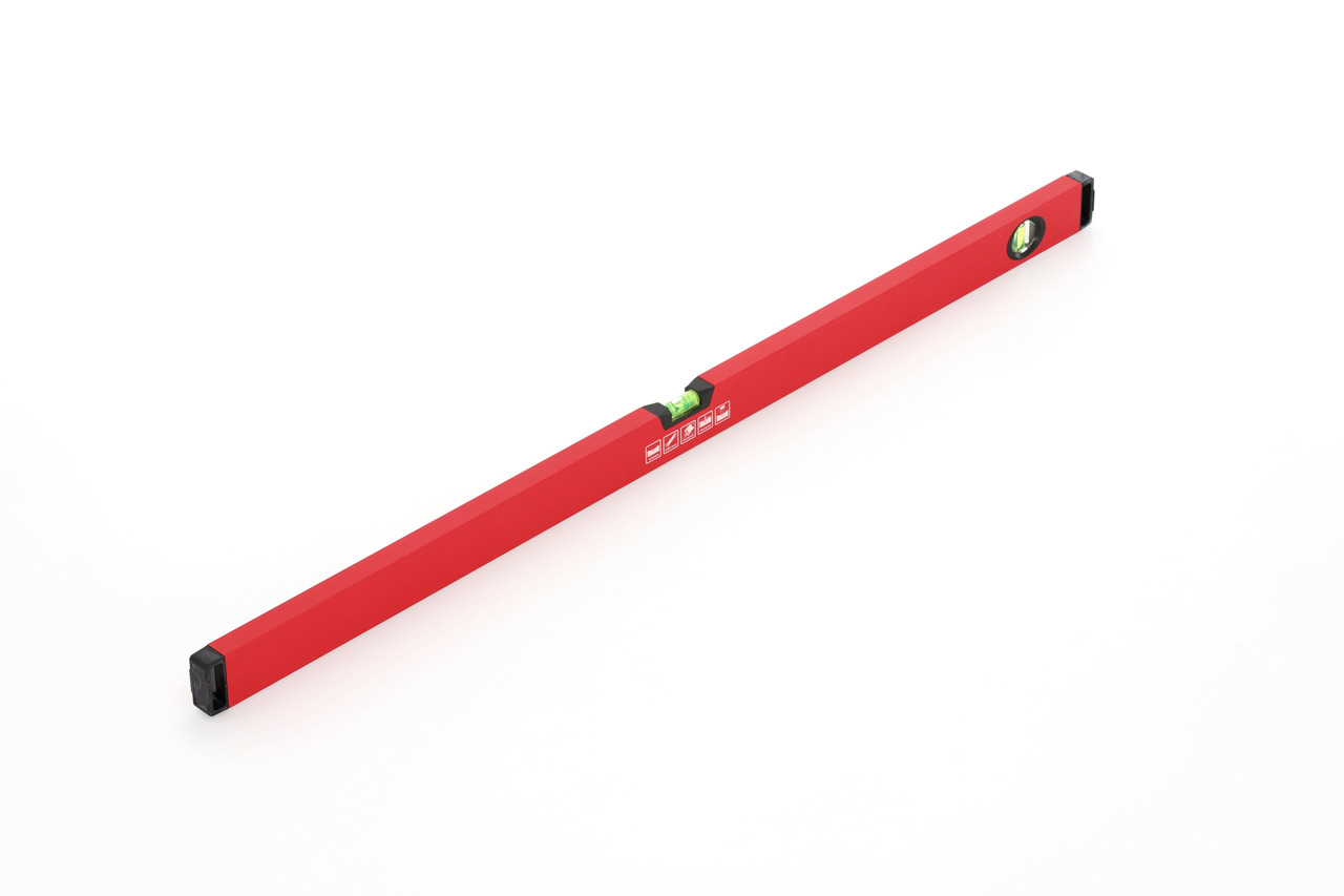 Spirit level l.1000mm 2xlevel alum.