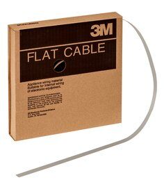3M Round Conductor Flat Cable, 3756 Series, 3756/20, 100 ft / 30,5m