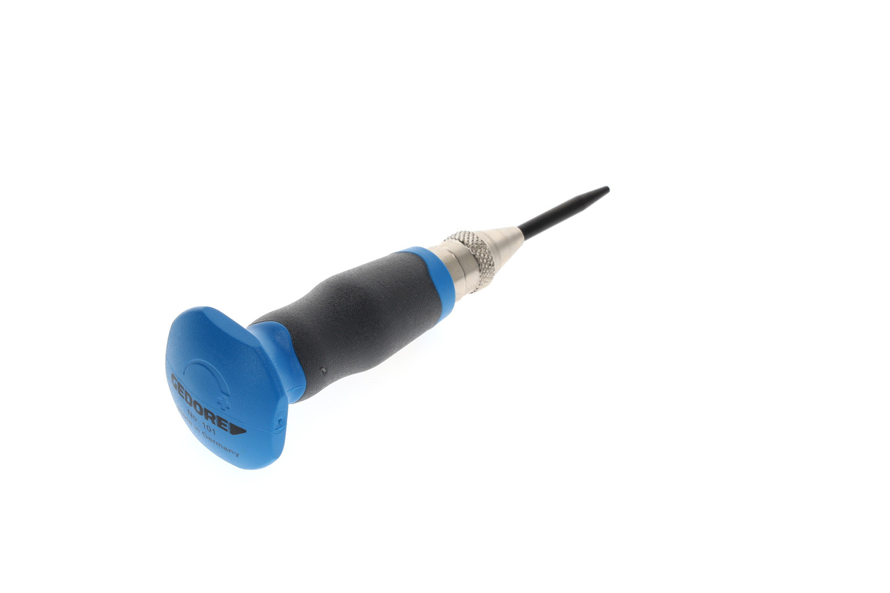 Automatic centre punch with tip
