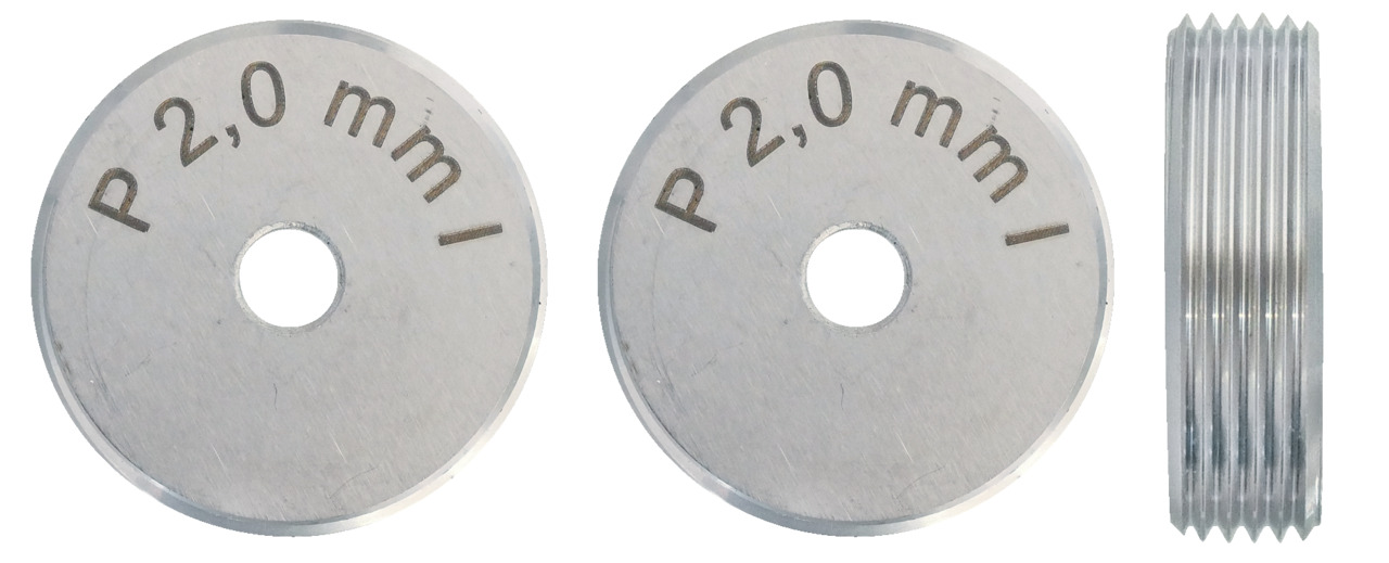 Set of tread rollers P=2