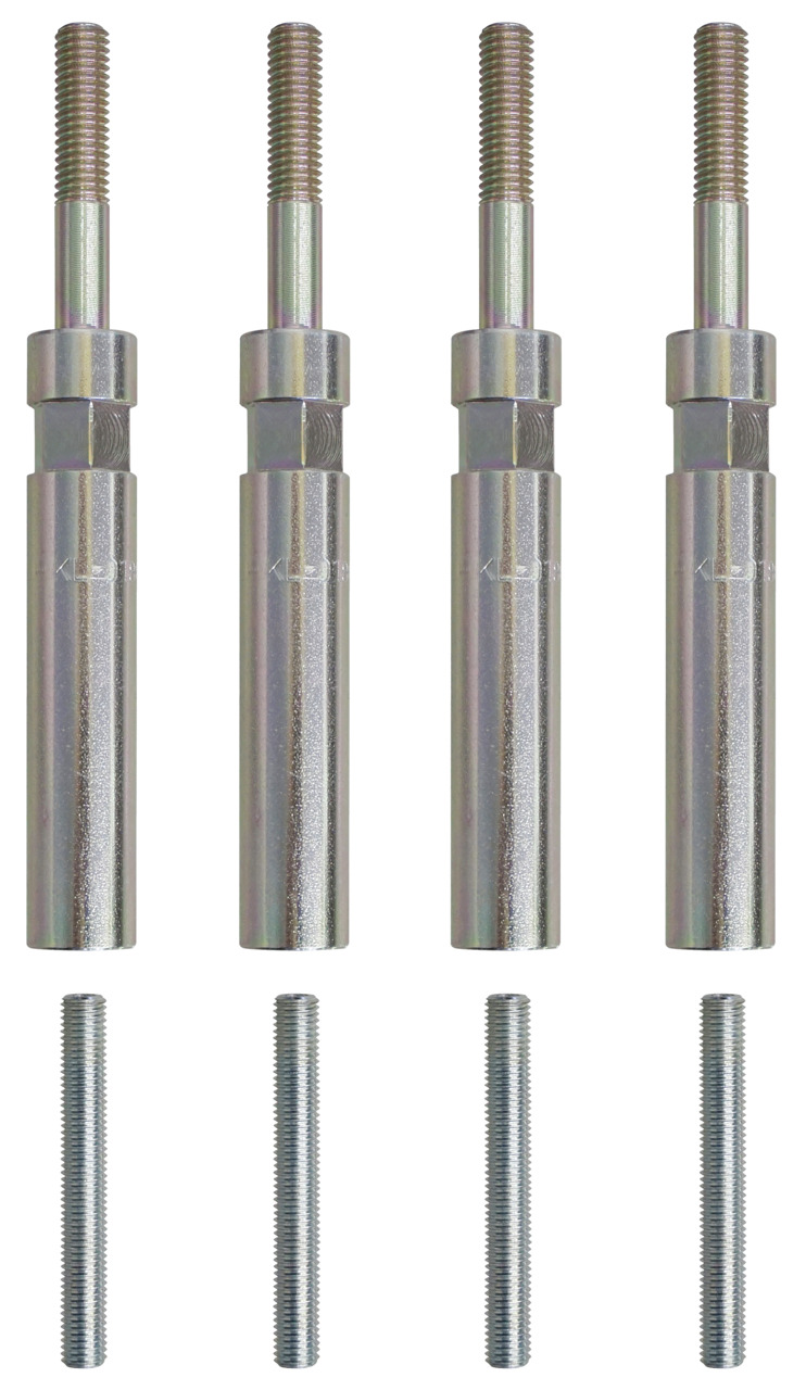 Set of Support Bolts, M7, 132.5mm