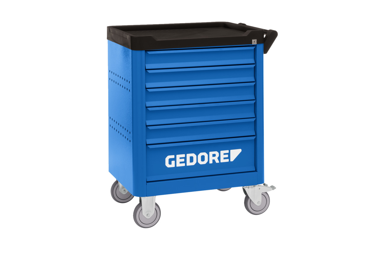 Tool trolley with assortment