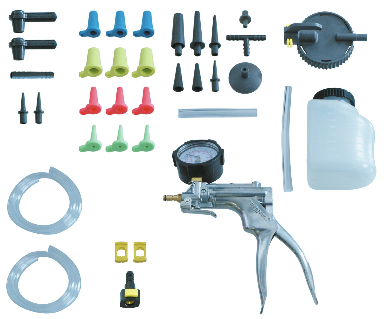 Pressure- and Vacuum Hand Pump, in a Storage Case