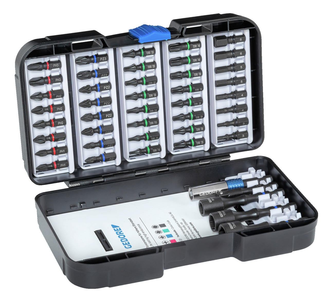 Torsion bit set 45 pieces