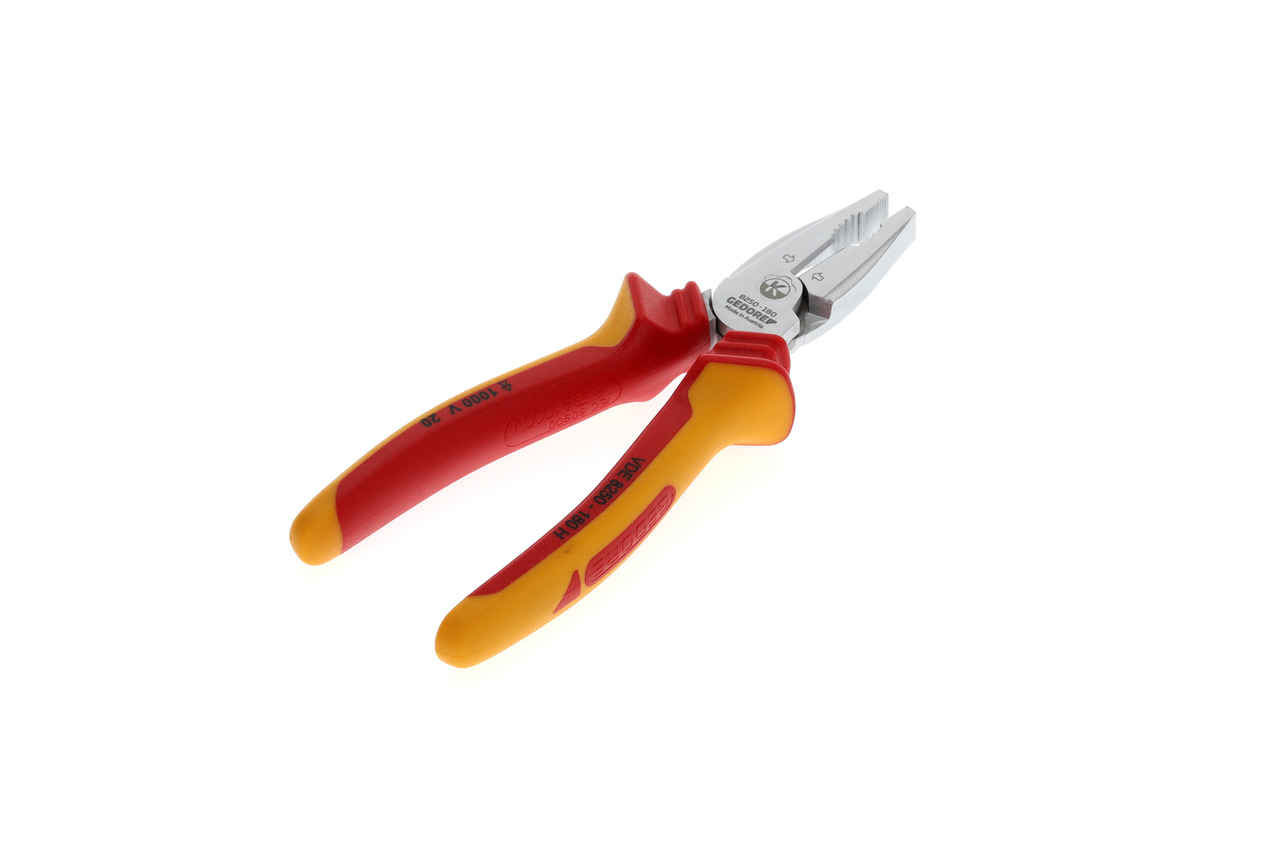 VDE Heavy duty combination pliers with VDE insulat