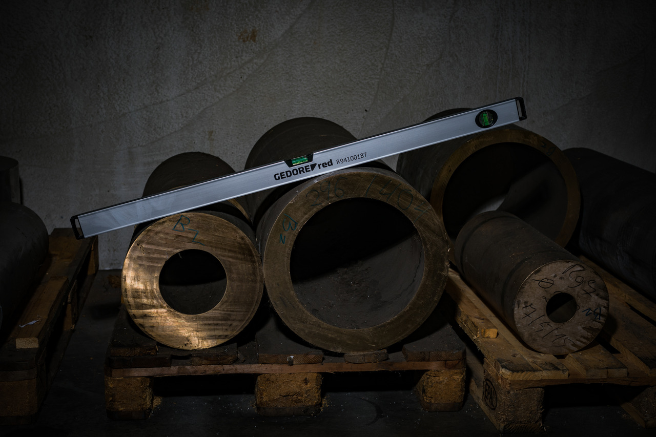Spirit level l.1000mm 2xlevel magn. alu.