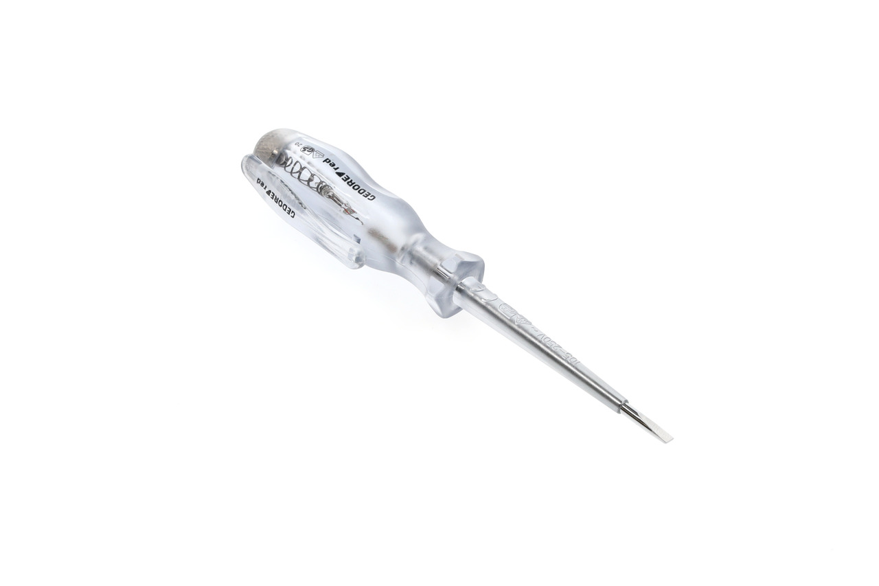 Voltage tester 120-250V sl. 3mm l.135mm Voltage tester 120-250V sl. 3mm l.135mm