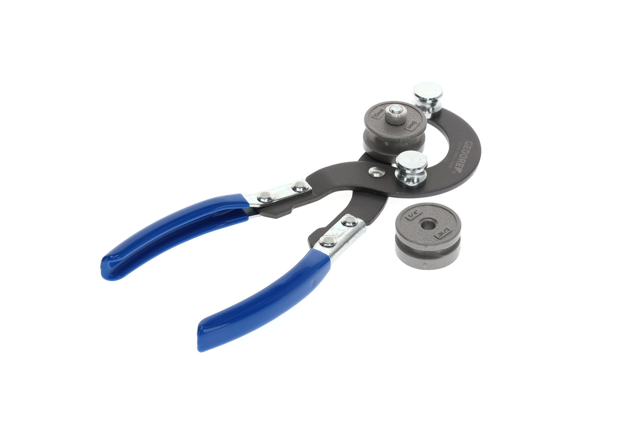 Universal pipe bending pliers