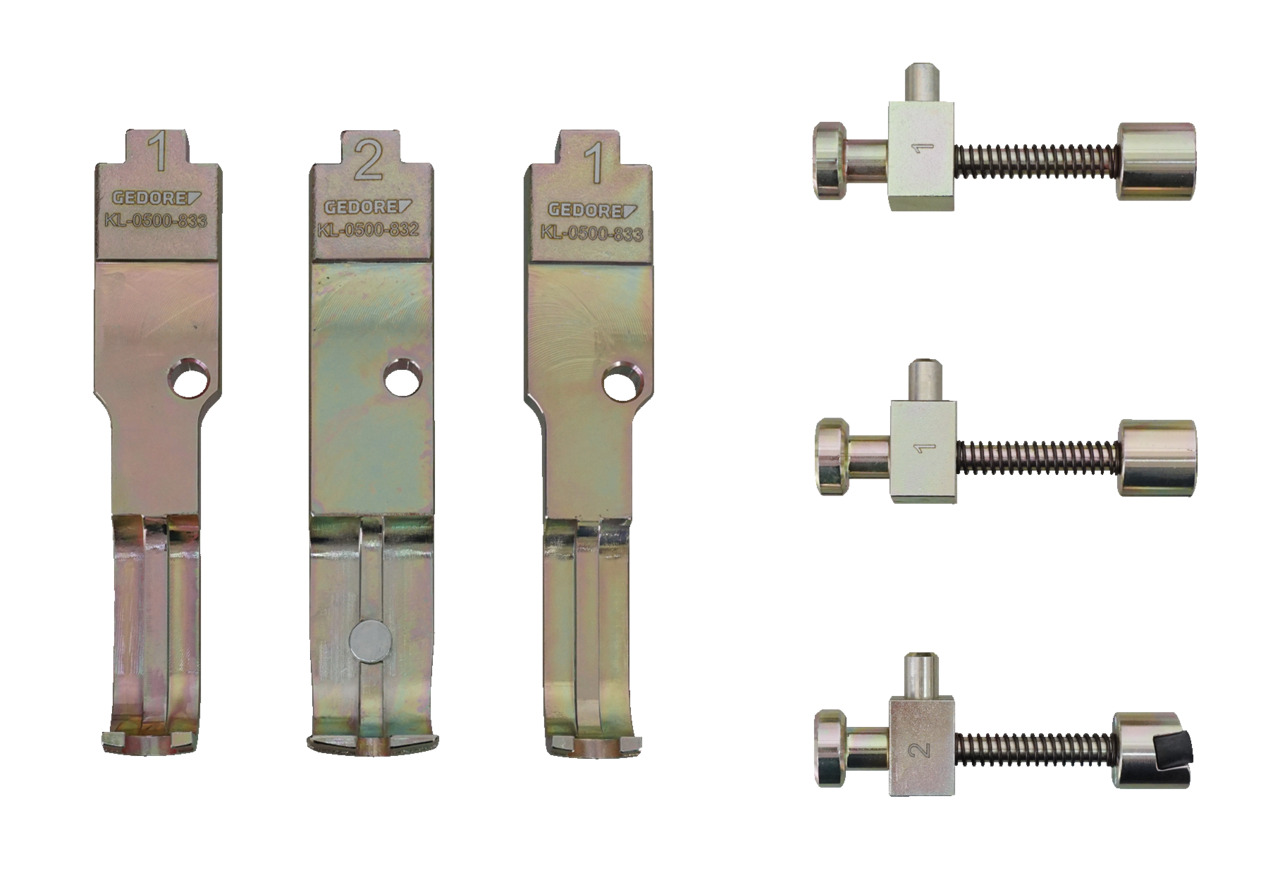 Set of Hooks with Clamping Mechanism