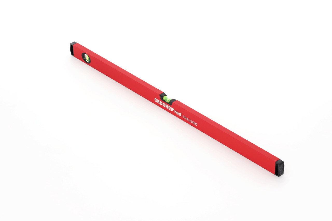 Spirit level l.1000mm 2xlevel alum.