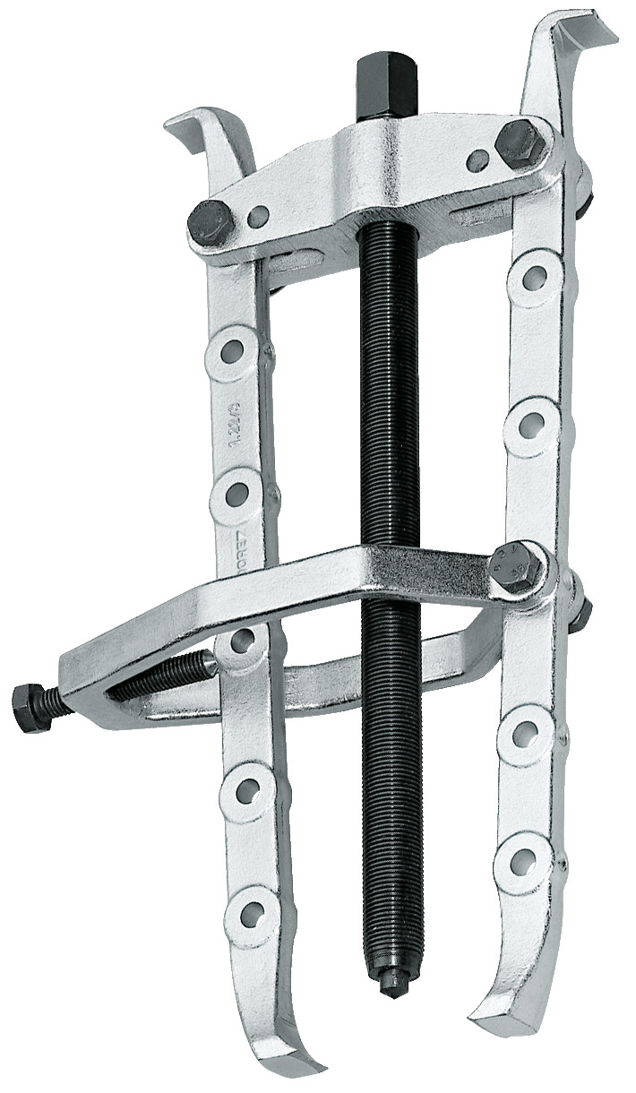 Puller with clamping yoke