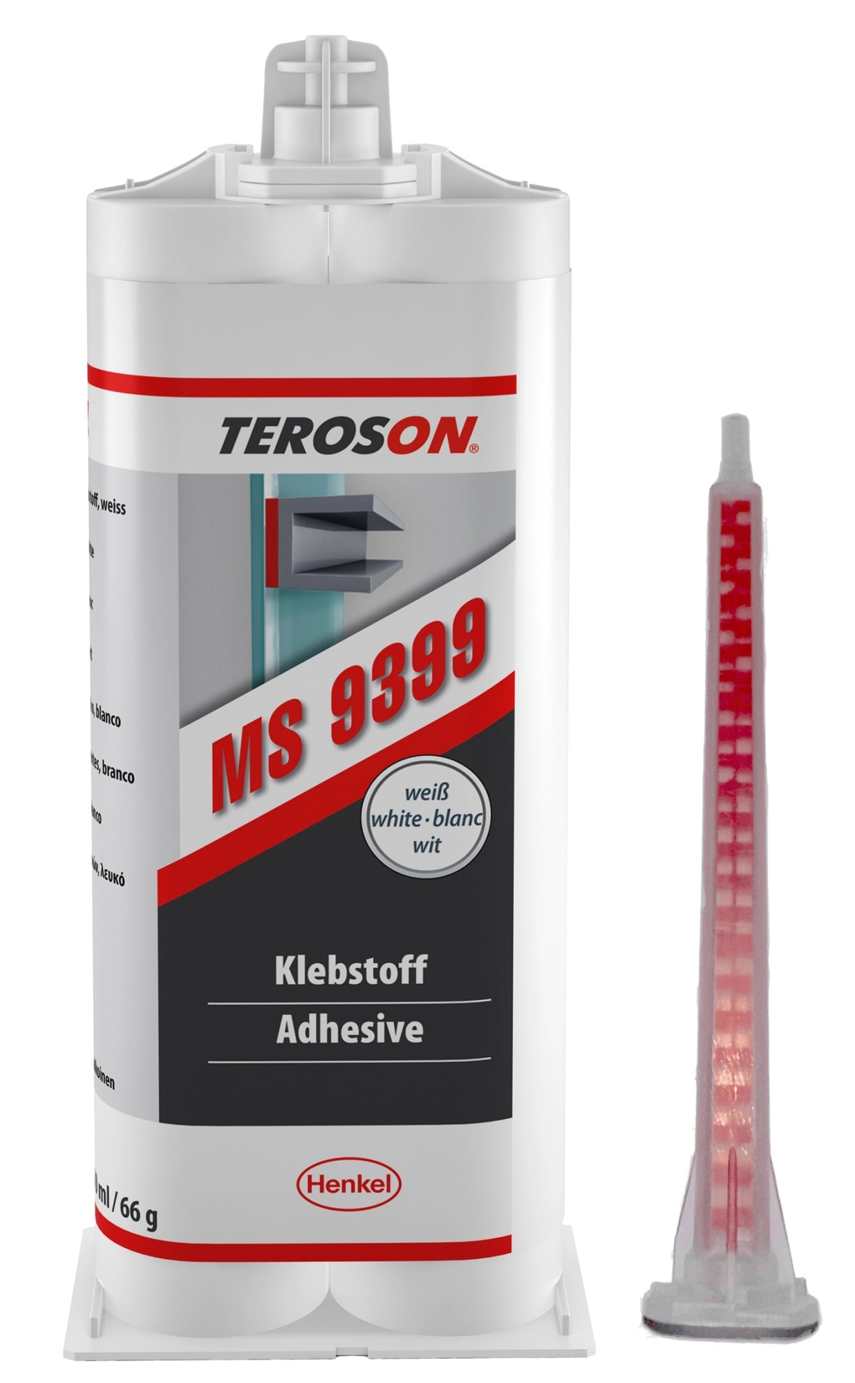 Teroson MS 9399 / Terostat MS 9399, adhesive and sealant, White, 50 ml cartridge